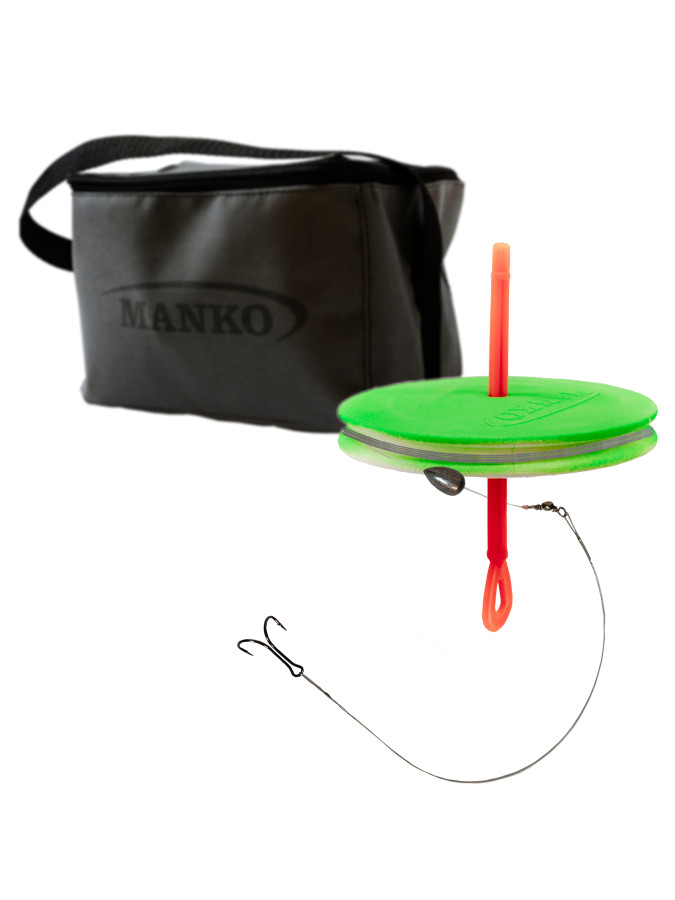 Жерлицы летние оснащенные 10шт в сумке (Зелные)