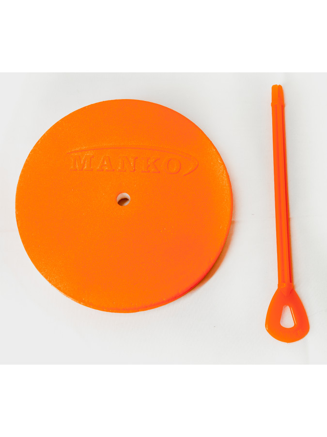 Жерлицы летние 10шт в сумке (Оранжевые)