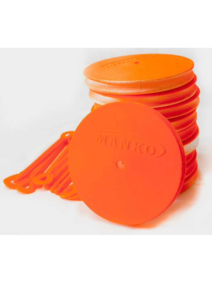 Жерлицы летние 10шт в сумке (Оранжевые)