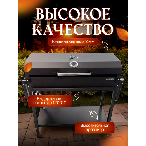 Мангал стационарный Макси 4