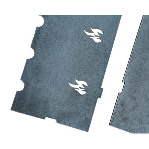 Заготовки для самостоятельной сборки мангала 750х350х150, толщина 5 мм