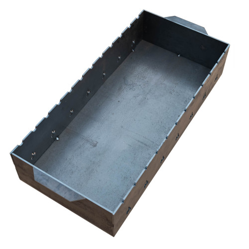 Заготовки для самостоятельной сборки мангала 750х350х150, толщина 5 мм