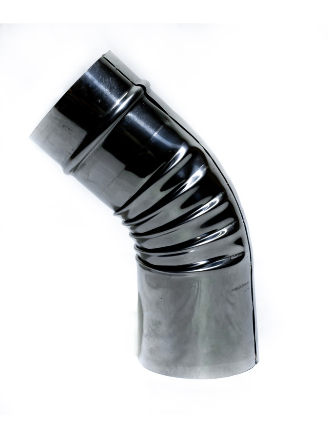 Колено для печи буржуйки 65 мм