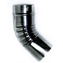 Колено для печи буржуйки 65 мм