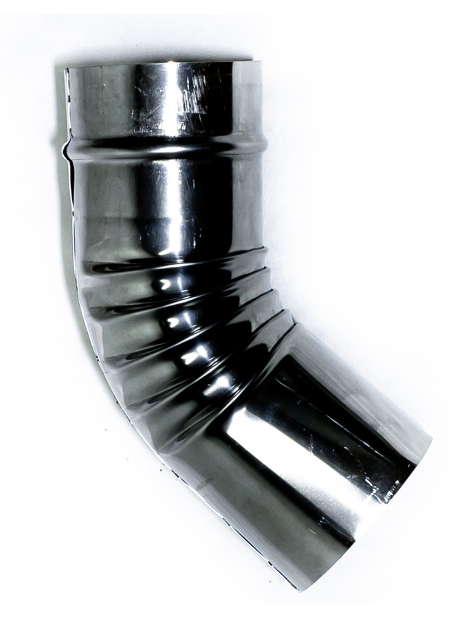 Колено для печи буржуйки 65 мм