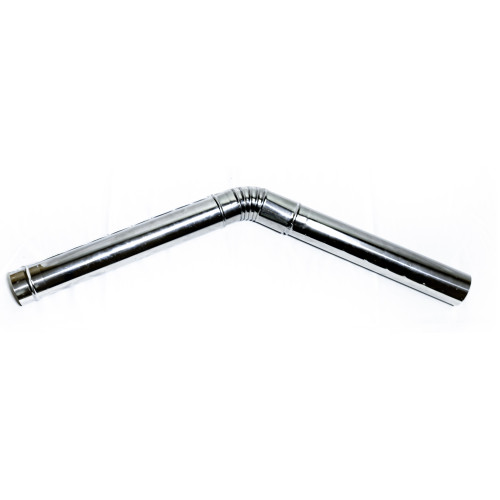 Колено для печи буржуйки 65 мм 2шт от производителя Manko