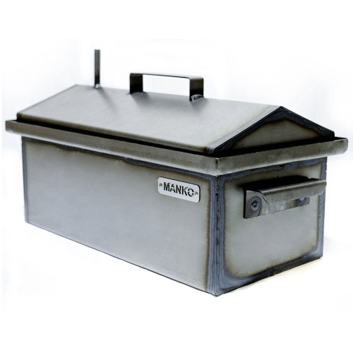 Коптильня горячего копчения для дома и кухни с гидрозатвором сталь 2 мм от производителя Manko