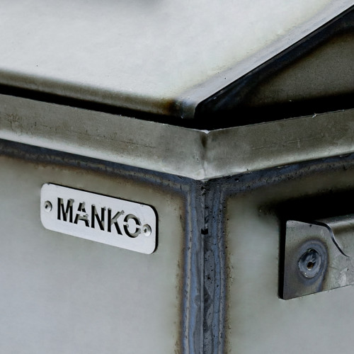 Коптильня горячего копчения для дома и кухни с гидрозатвором сталь 2 мм от производителя Manko