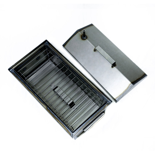 Коптильня горячего копчения для дома и кухни с гидрозатвором сталь 2 мм от производителя Manko