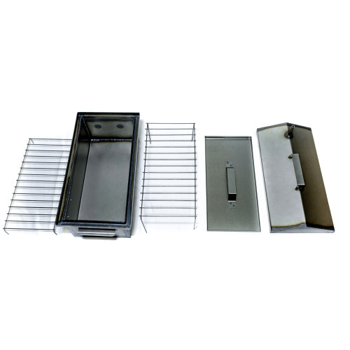 Коптильня горячего копчения для дома и кухни с гидрозатвором сталь 2 мм от производителя Manko