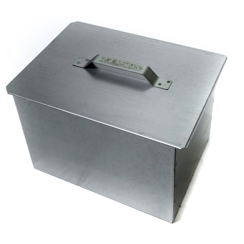 Коптильня горячего копчения с поддоном для рыбы и мяса высокая 1 мм от производителя Manko