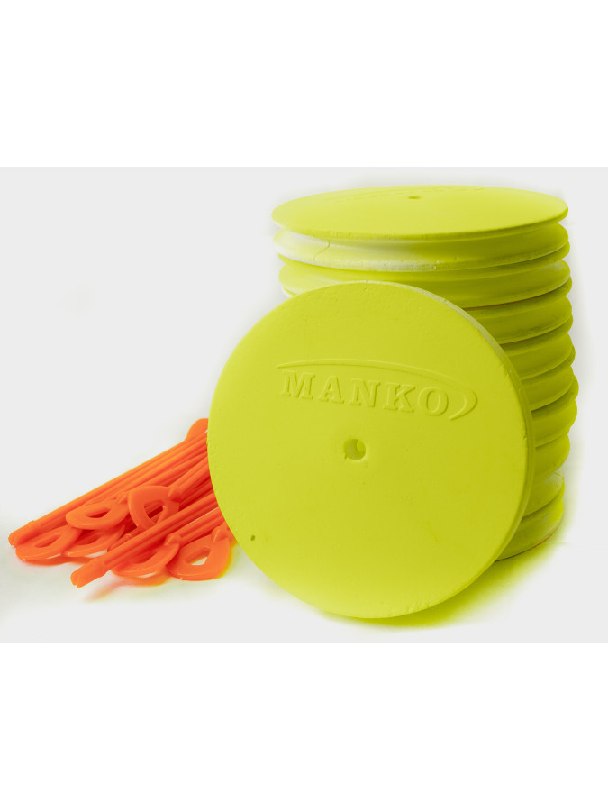 Жерлицы летние 10шт в сумке (Желтые)