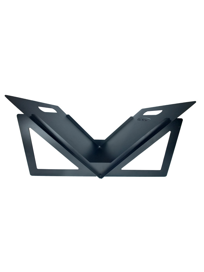 Дровница для камина бани металлическая