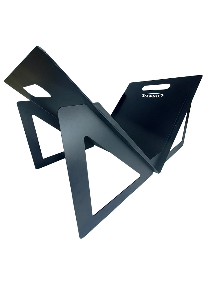 Дровница для камина бани металлическая