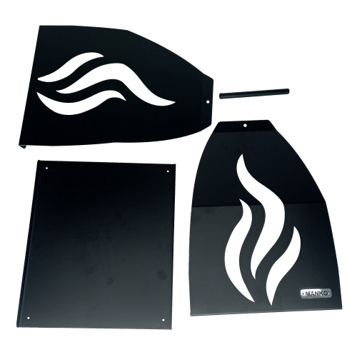 Дровница для дров для бани Костер от производителя Manko