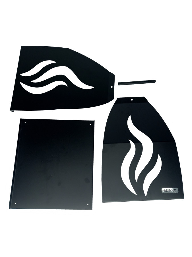 Дровница для дров для бани Костер