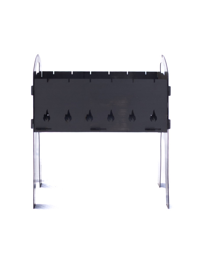 Мангал складной для дачи разборный для шашлыка 3 мм