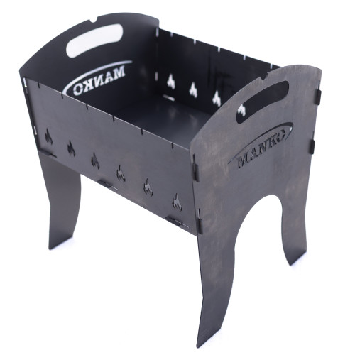 Мангал складной для дачи разборный для шашлыка 3 мм от производителя Manko