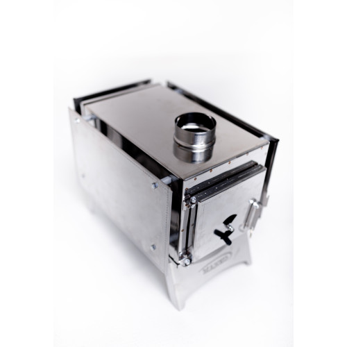 Печь туристическая для палатки Буржуйка 14л от производителя Manko