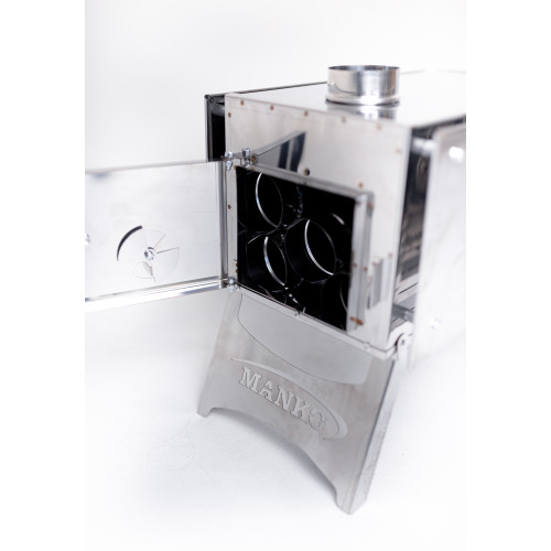 Печь туристическая для палатки Буржуйка17 л в сумке с трубами от производителя Manko