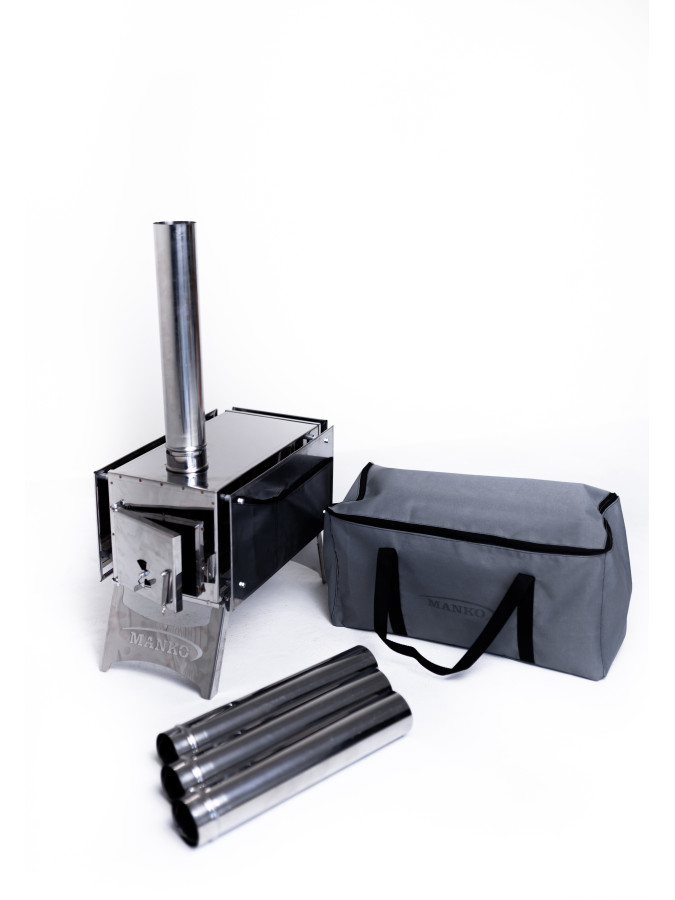 Печь туристическая для палатки Буржуйка17 л в сумке с трубами