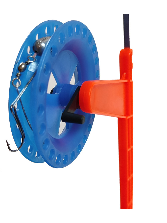 Жерлицы для зимней рыбалки оснащённые Про-2 в сумке 10 шт