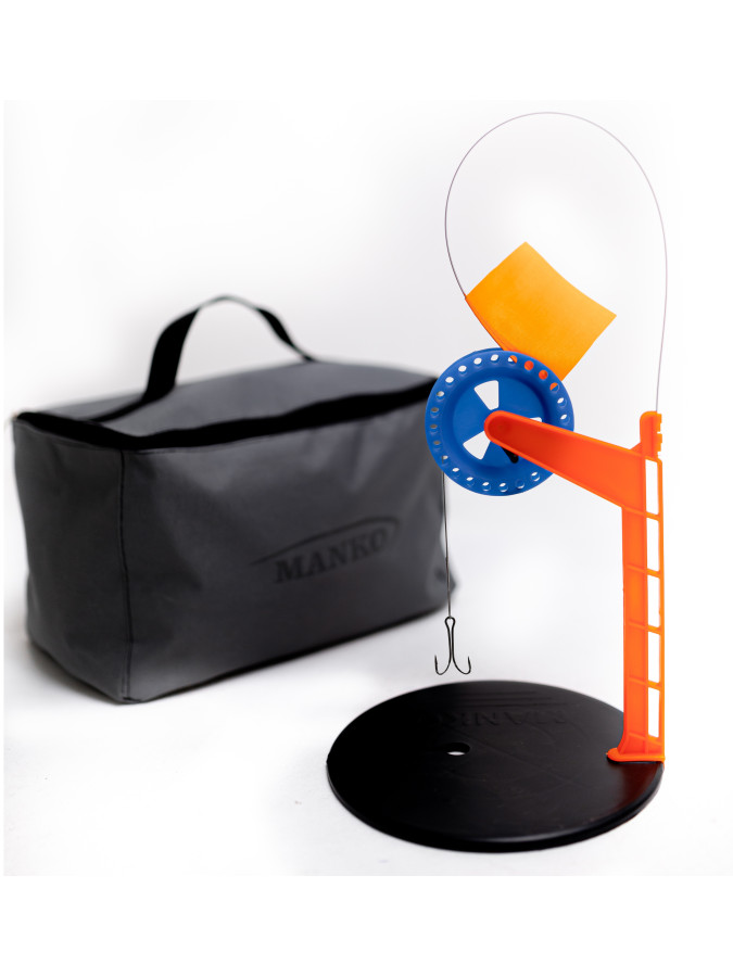 Жерлицы для зимней рыбалки оснащённые Про-2 в сумке 10 шт