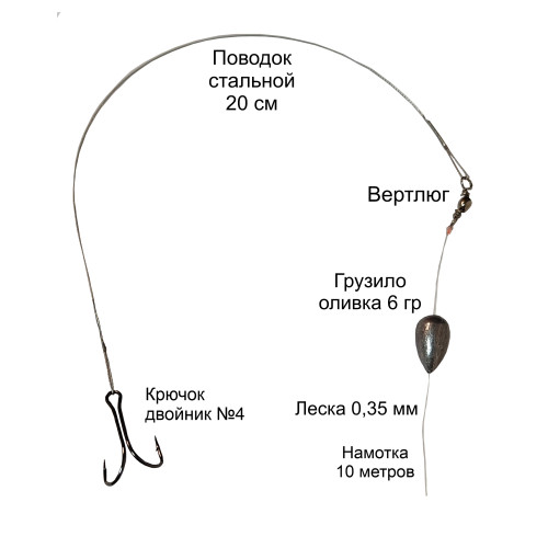 Жерлицы для зимней рыбалки оснащённые Про-2 в сумке 10 шт от производителя Manko