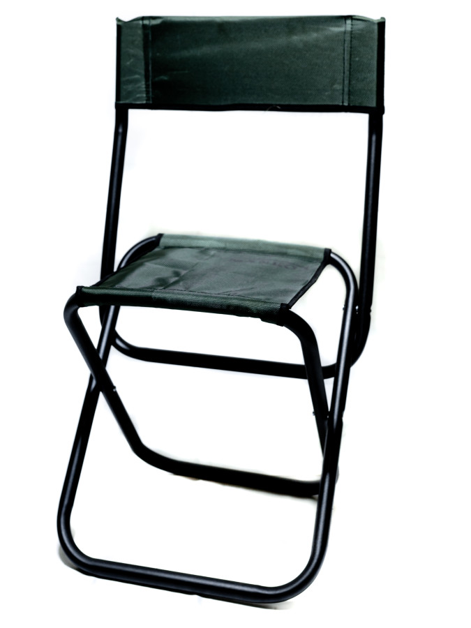 Стул складной туристический для рыбалки и кемпинга со спинкой макс 22 СП 03