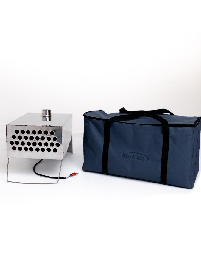 Теплообменник для палатки туристический на 32 трубки в сумке