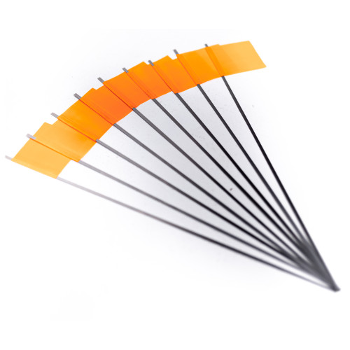 Флажки для жерлиц зимних рыболовных набор 10 штук от производителя Manko