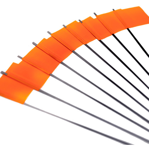 Флажки для жерлиц зимних рыболовных набор 10 штук от производителя Manko