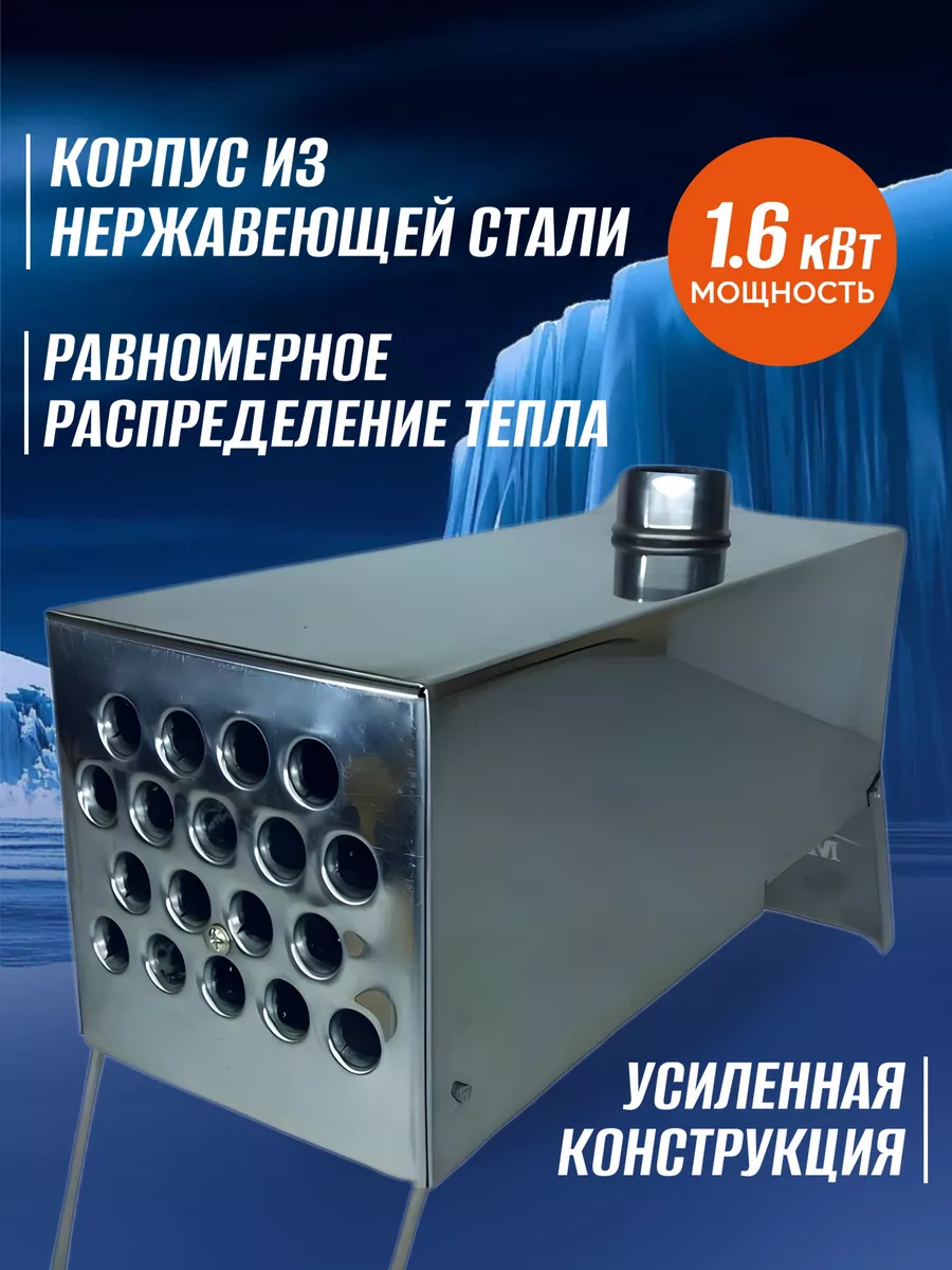 Теплообменник для палатки туристический